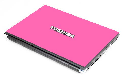 Toshiba R700 PINK Laptop Skin