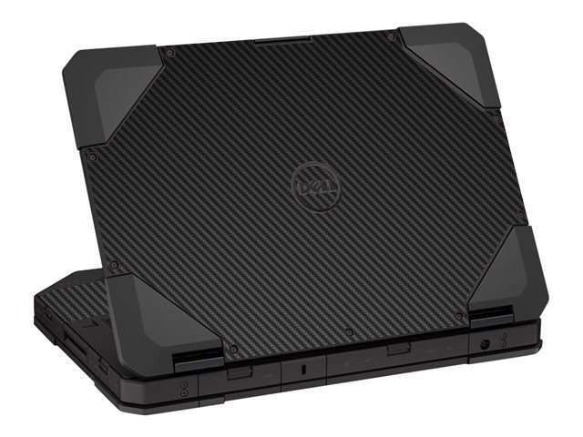 Dell Latitude 14 RUGGED 5404 / 5414 BLACK CARBON FIBER Laptop Skin