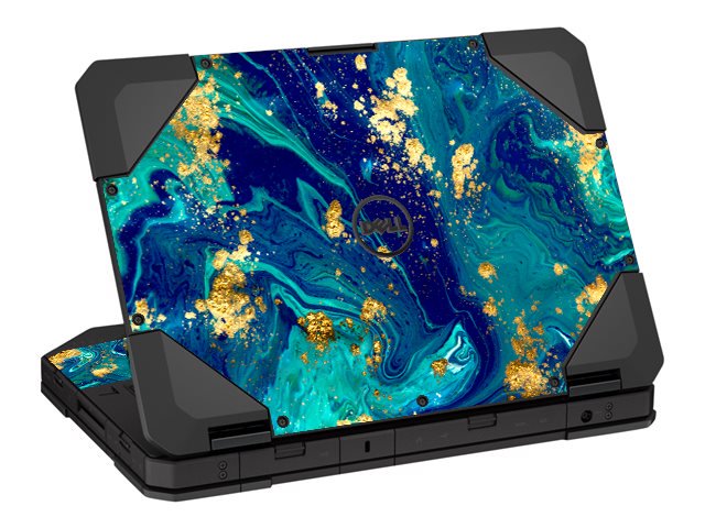 Dell Latitude 14 RUGGED 5404 / 5414 BLUE AND GOLD MARBLE