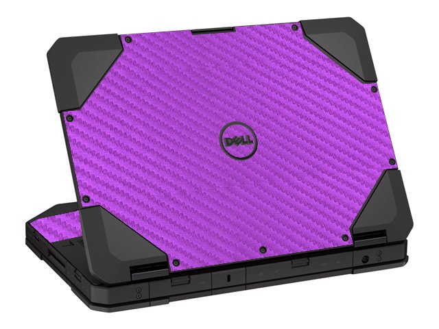 Dell Latitude 14 RUGGED 5404 / 5414 PURPLE CARBON FIBER Laptop Skin