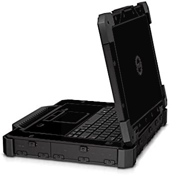 Dell Latitude 14 RUGGED 7404 7414 Extreme BLACK Laptop Skin