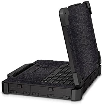 Dell Latitude 14 RUGGED 7404 7414 Extreme BLACK LEATHER Laptop Skin