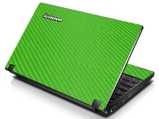 IdeaPad S10-3 GREEN CARBON FIBER Laptop Skin