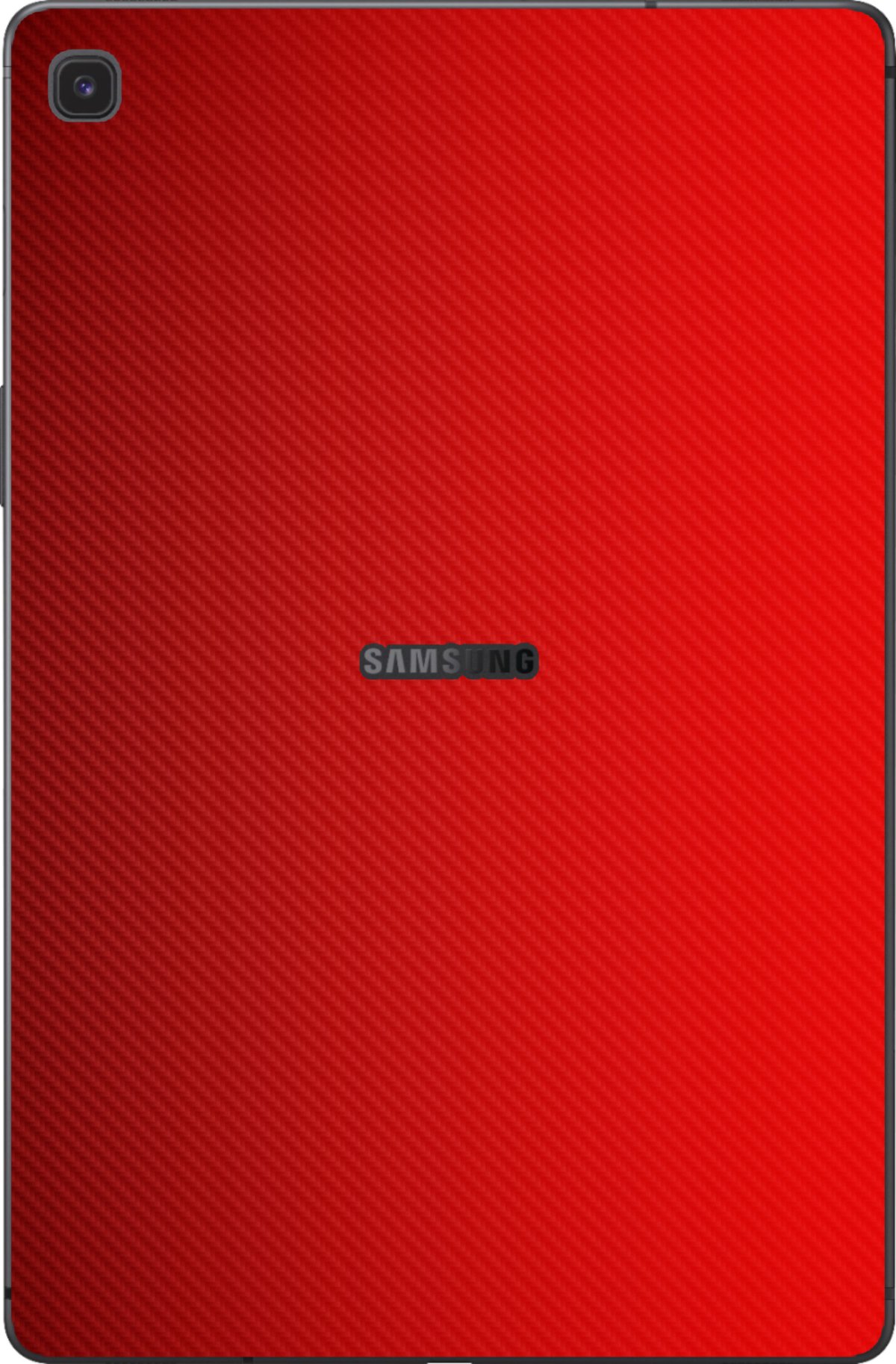 Samsung Galaxy Tablet S5e SM-T720X RED CARBON FIBER Laptop Skin