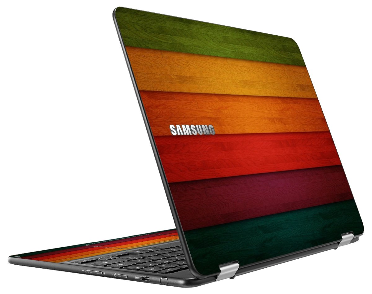 Samsung Chromebook XE510C24 RAINBOW WOOD Laptop Skin