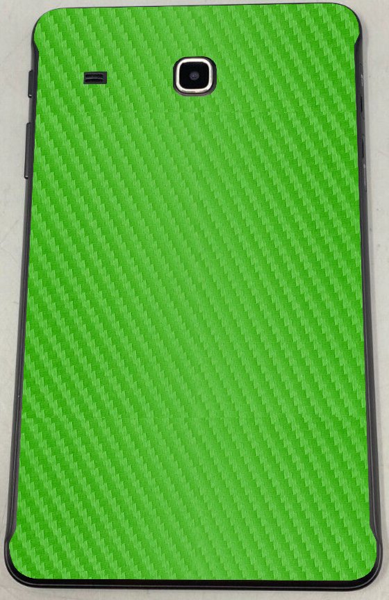 Samsung Galaxy Tablet E C1315 GREEN CARBON FIBER Laptop Skin
