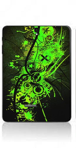 Samsung Galaxy Tablet S3 GRAFFITI GREEN Laptop Skin