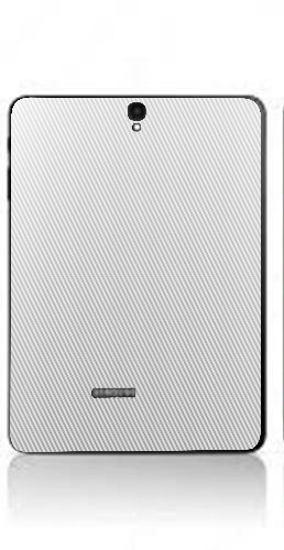 Samsung Galaxy Tablet S3 WHITE CARBON FIBER Laptop Skin
