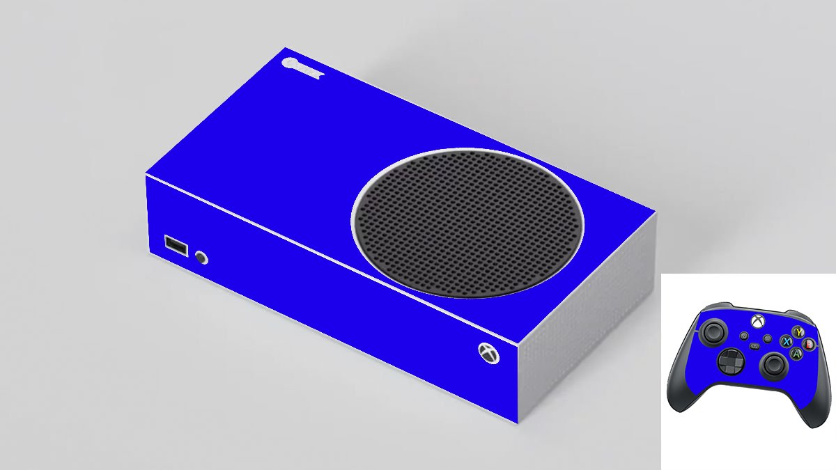 Microsoft Xbox Series S BLUE  Laptop Skin