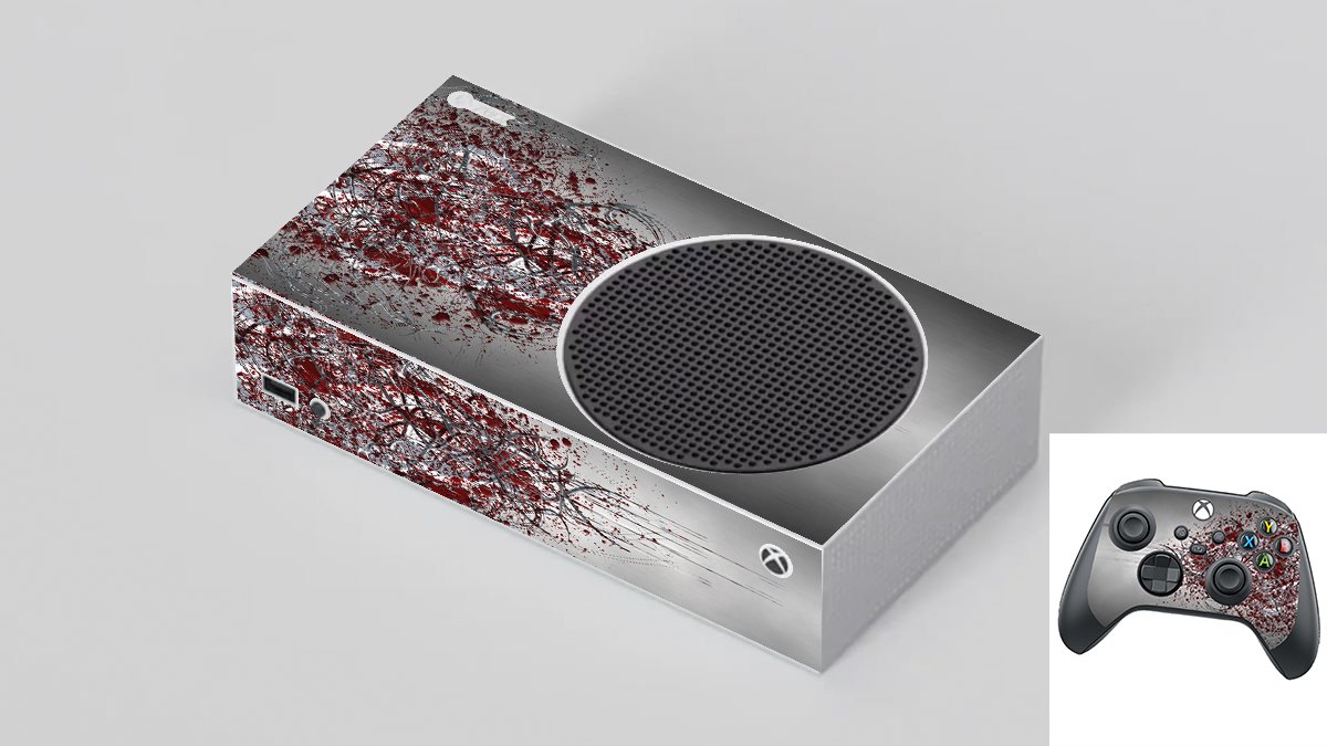 Microsoft Xbox Series S TRIBAL GRUNGE Laptop Skin