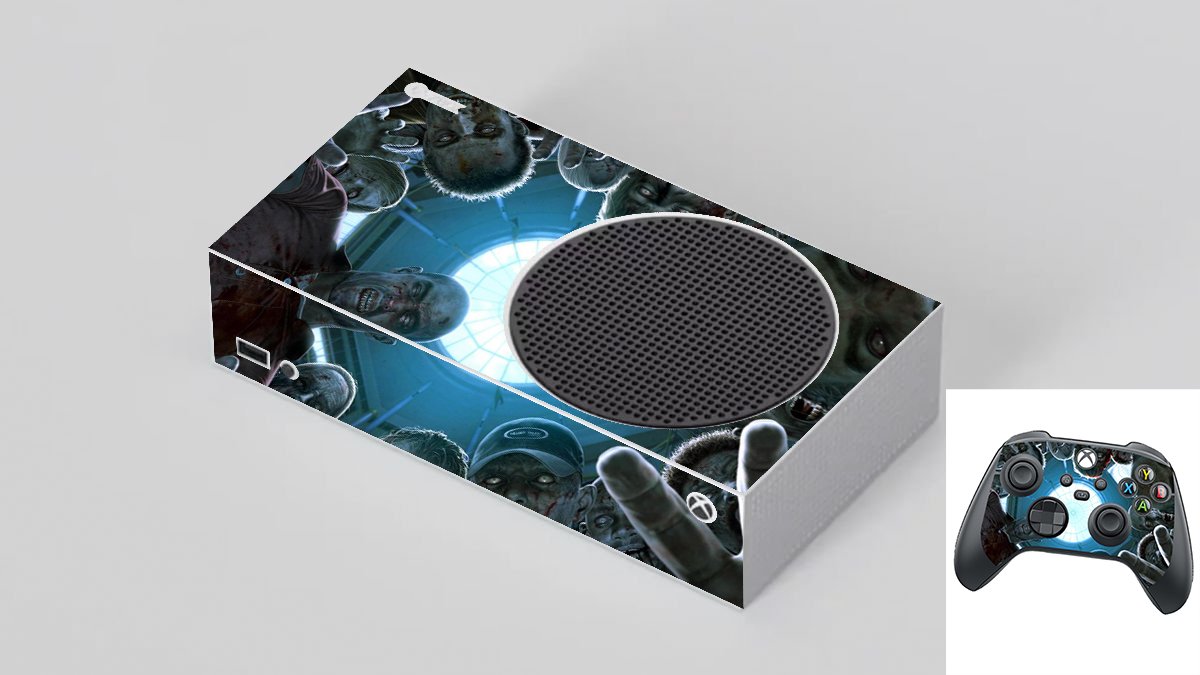 Microsoft Xbox Series S ZOMBIE HORDE Laptop Skin
