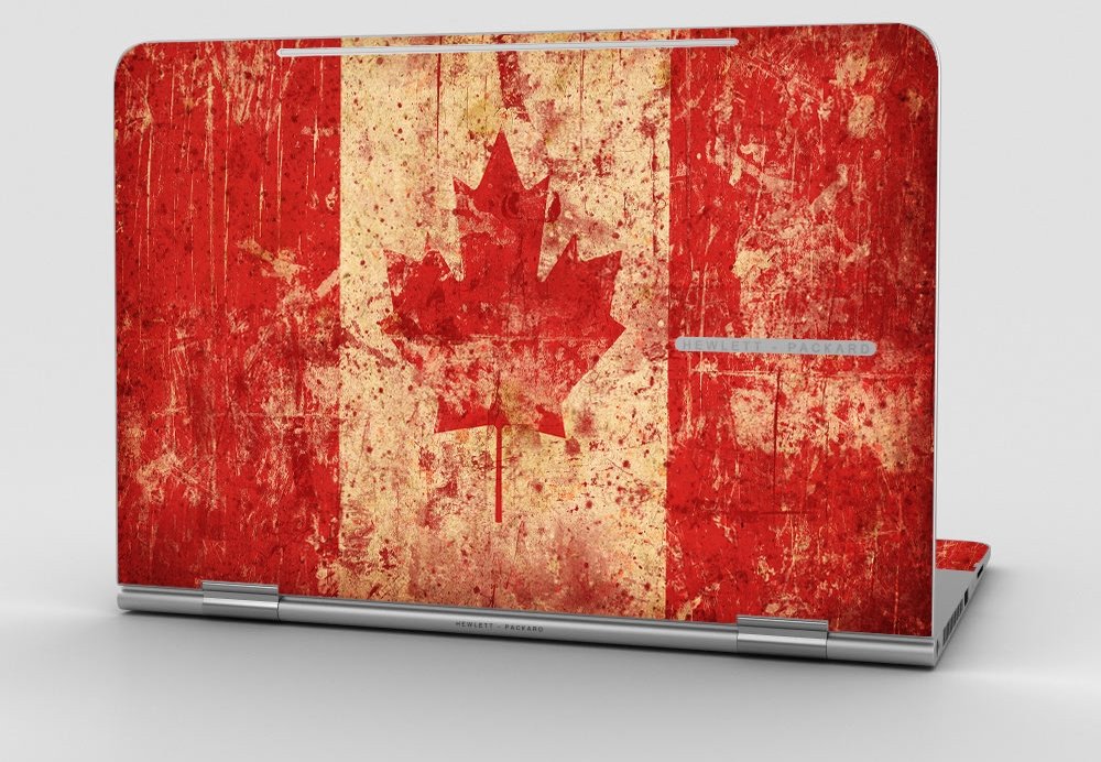 HP Spectre X360 13- 4103DX CANADIAN FLAG Laptop Skin