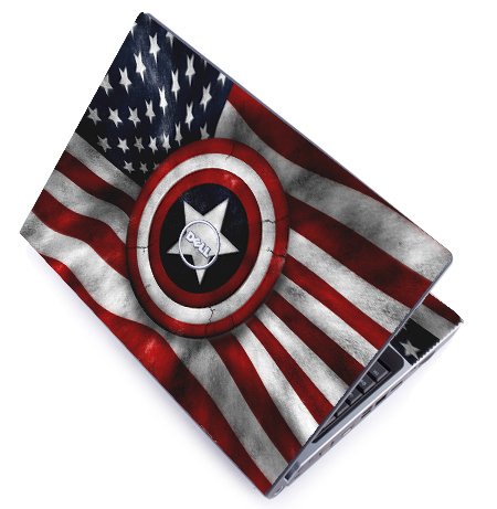 Dell Studio 1735 / 1737 CAPTAIN AMERICA Laptop Skin