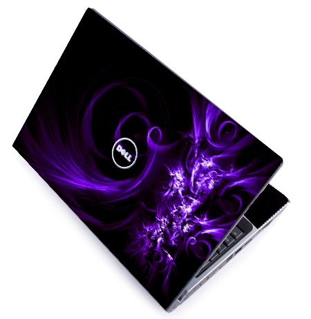 Dell Studio 1735 / 1737 PURPLE SPIRAL Laptop Skin