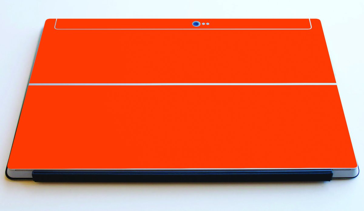 Microsoft Surface 2 ORANGE Laptop Skin