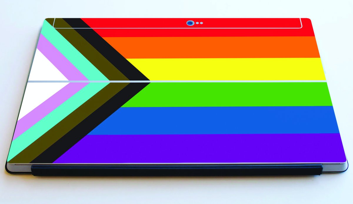 Microsoft Surface 2 PROGRESSIVE PRIDE FLAG Laptop Skin