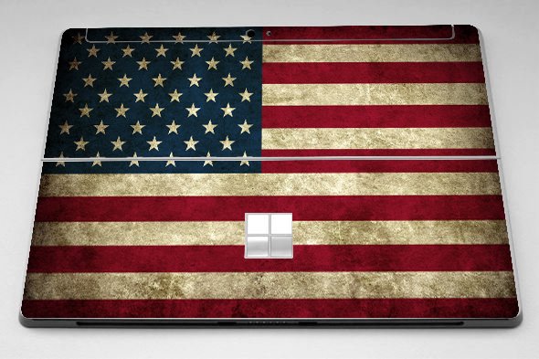 Microsoft Surface 3 AMERICAN FLAG Laptop Skin