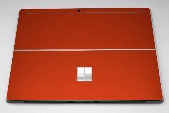 Microsoft Surface 3 CHROME RED Laptop Skin