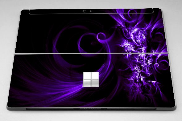 Microsoft Surface 3 PURPLE SPIRAL Laptop Skin