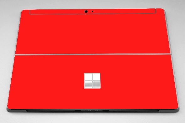Microsoft Surface 3 RED Laptop Skin