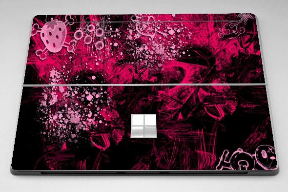 Microsoft Surface 3 STRAWBERRY CROSSBONES Laptop Skin