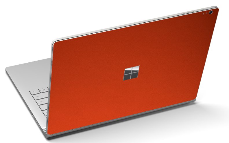 Microsoft Surface Book 1704 CHROME RED Laptop Skin