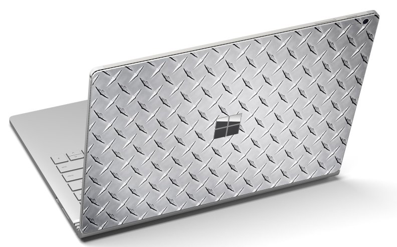 Microsoft Surface Book 1704 DIAMOND PLATE Laptop Skin