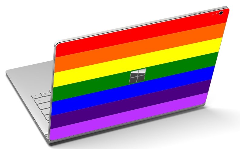 Microsoft Surface Laptop PRIDE FLAG Laptop Skin