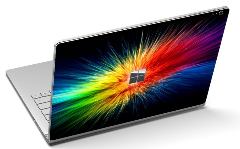 Microsoft Surface Book 2 RAINBOW BURST Laptop Skin