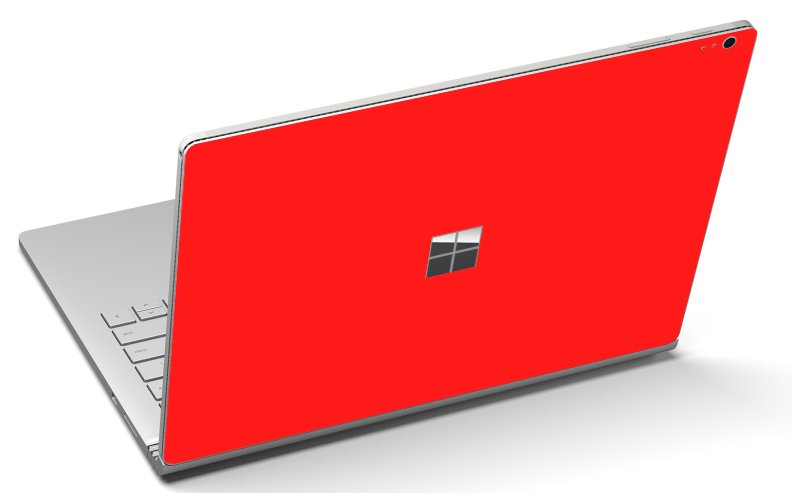 Microsoft Surface Book 1704 RED Laptop Skin