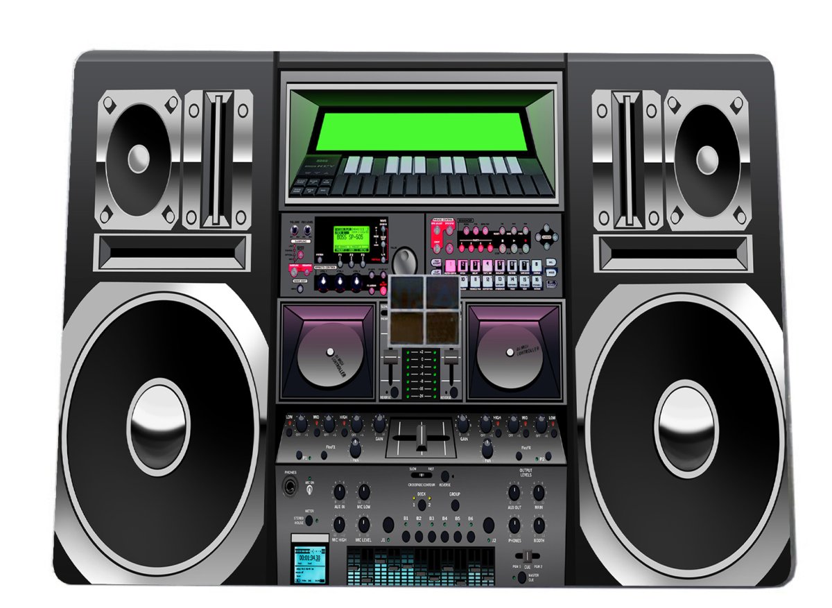 Microsoft Surface Go 1943 BOOMBOX Laptop Skin