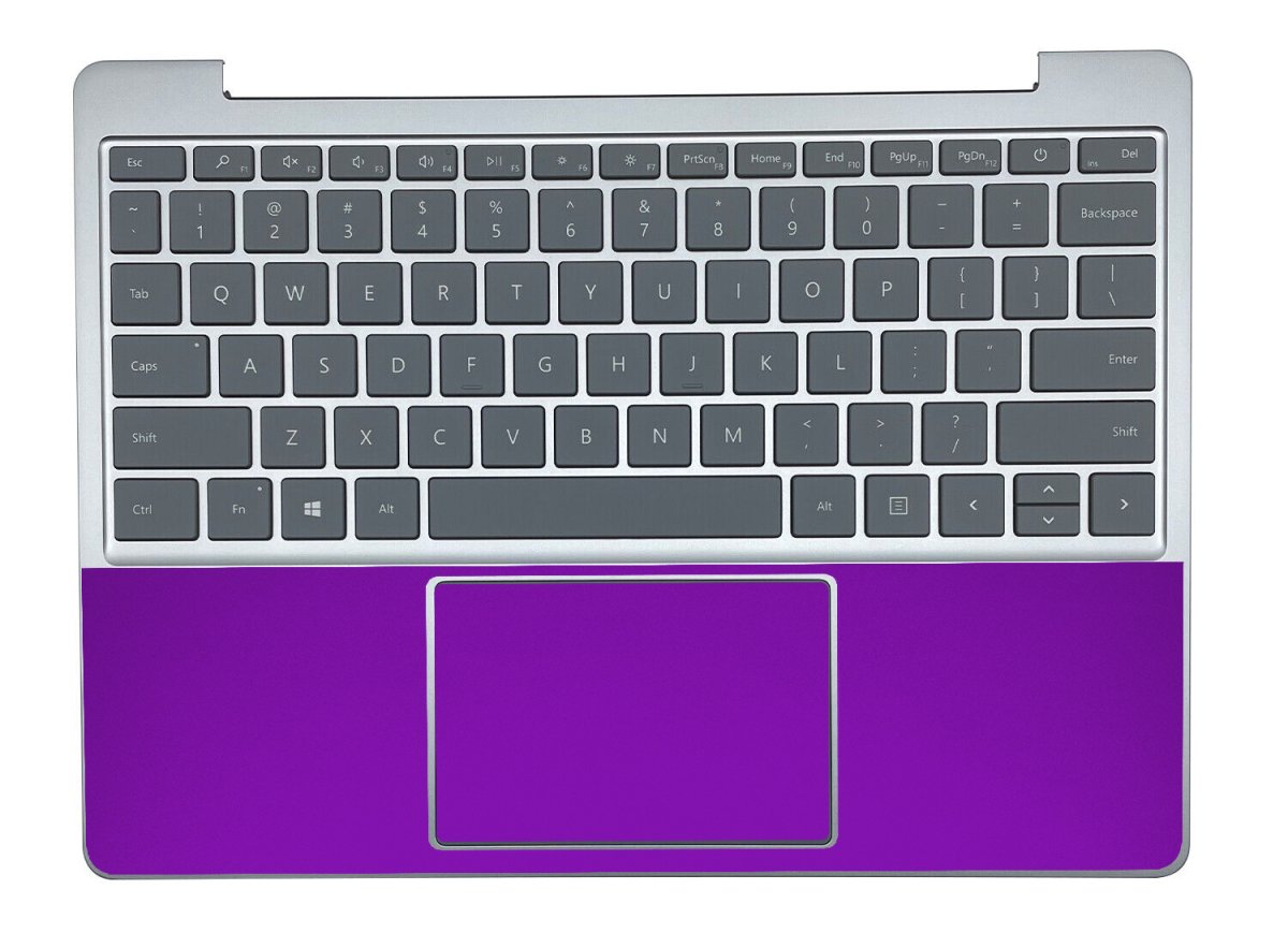 Microsoft Surface Go 1943 CHROME PURPLE Laptop Skin