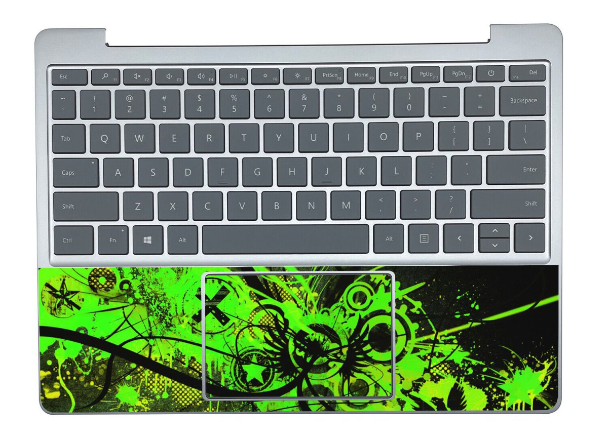 Microsoft Surface Go 1943 GRAFITTI GREEN Laptop Skin
