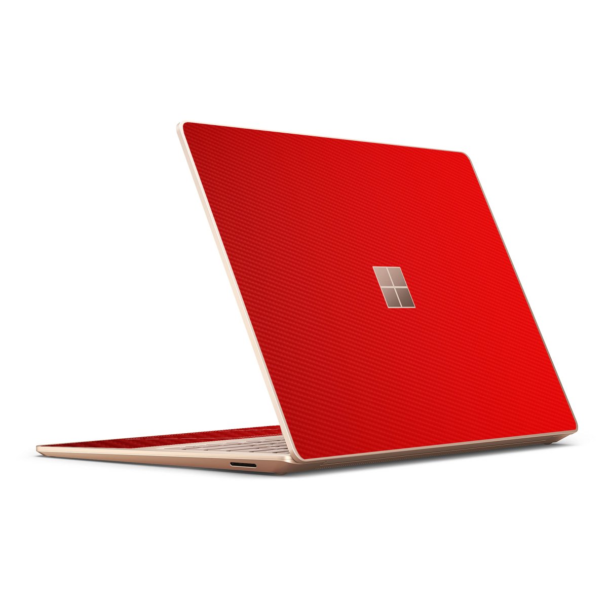 Microsoft Surface Laptop 4 1979 RED CARBON FIBER Laptop Skin