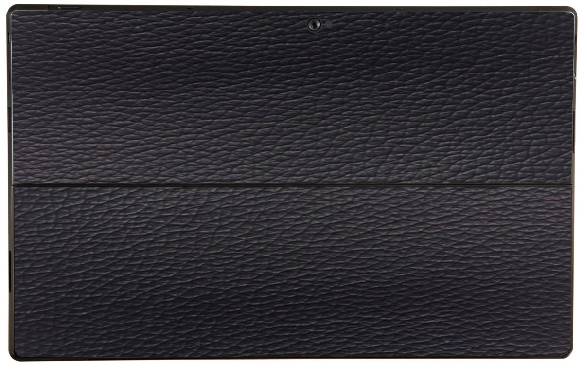 Microsoft Surface Pro 2 BLACK LEATHER Tablet Skin
