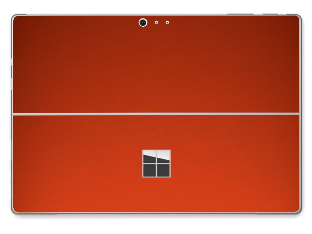 Microsoft Surface Pro 5 CHROME RED Skin