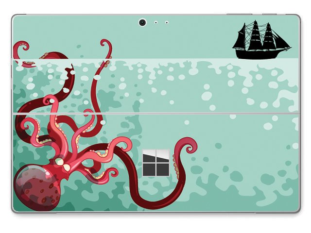 Microsoft Surface Pro 4 KRACKEN ATTACK Skin