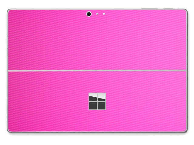 Microsoft Surface Pro 5 PINK CARBON FIBER Skin