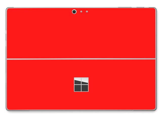 Microsoft Surface Pro 4 RED Skin