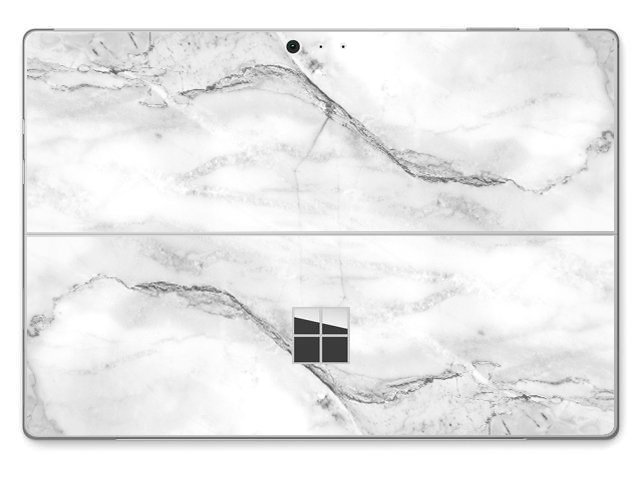 Microsoft Surface Pro 4 WHITE MARBLE Skin