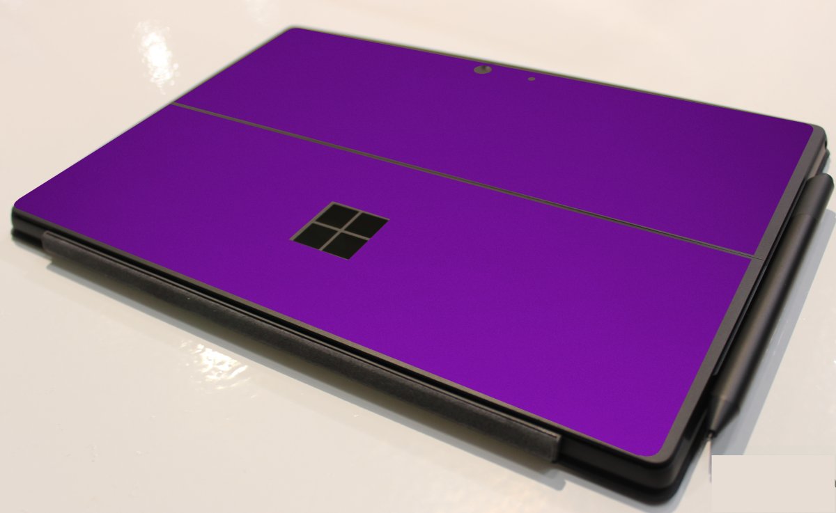 Microsoft Surface Pro 9 CHROME PURPLE Laptop Skin
