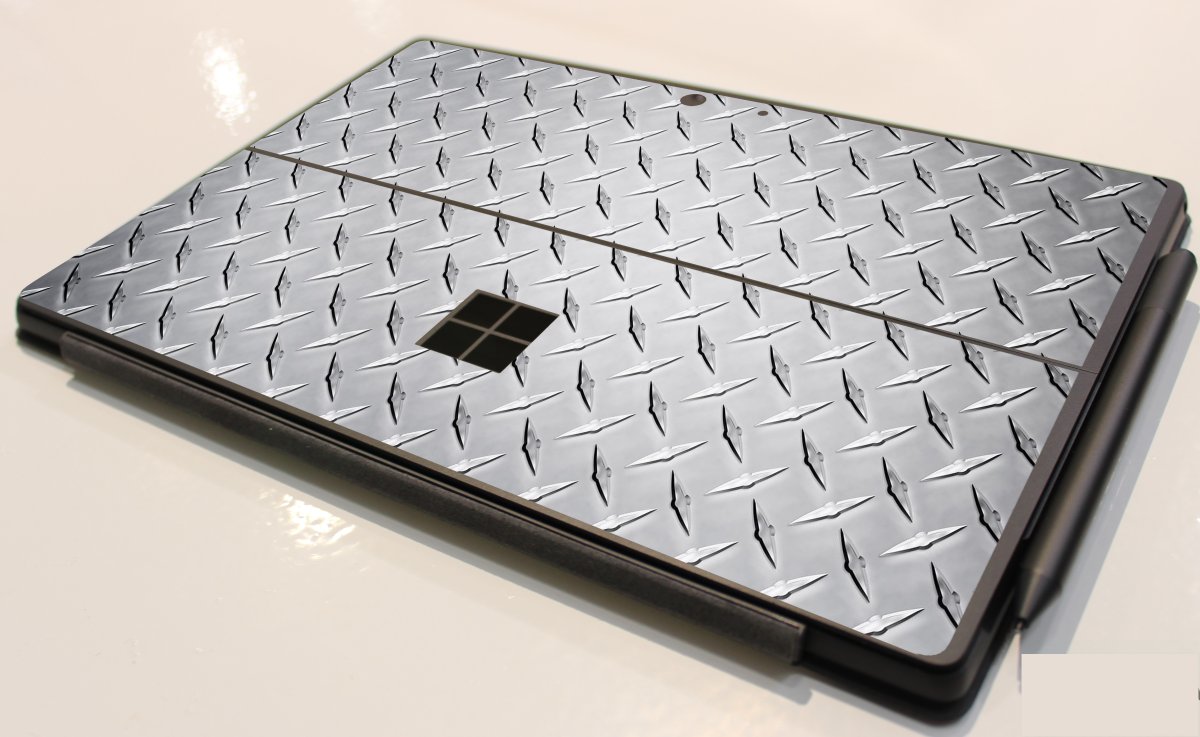Microsoft Surface Pro 7 DIAMOND PLATE Laptop Skin