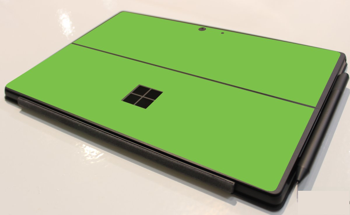 Microsoft Surface Pro 7 GREEN Laptop Skin