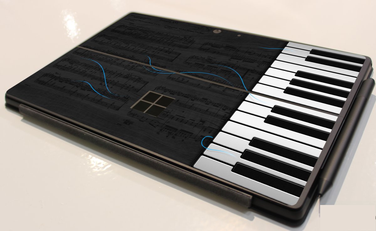 Microsoft Surface Pro 7 PIANO Laptop Skin