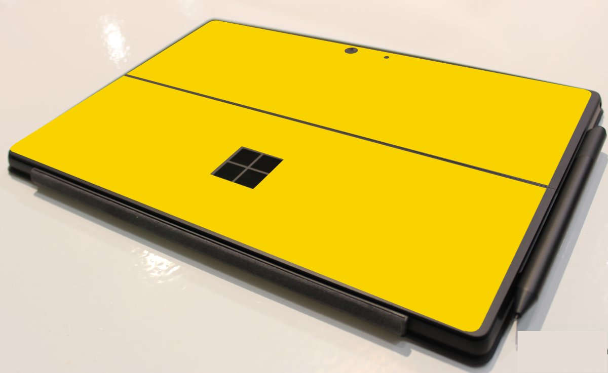 Microsoft Surface Pro 9 YELLOW Laptop Skin