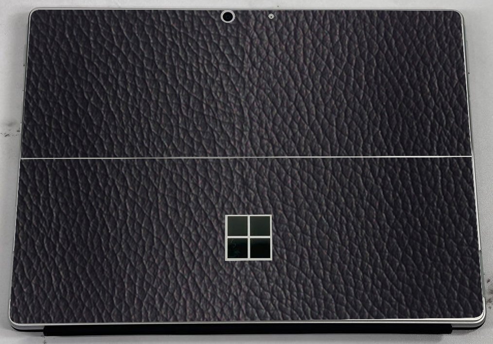 Microsoft Surface Pro 8 BLACK LEATHER Laptop Skin