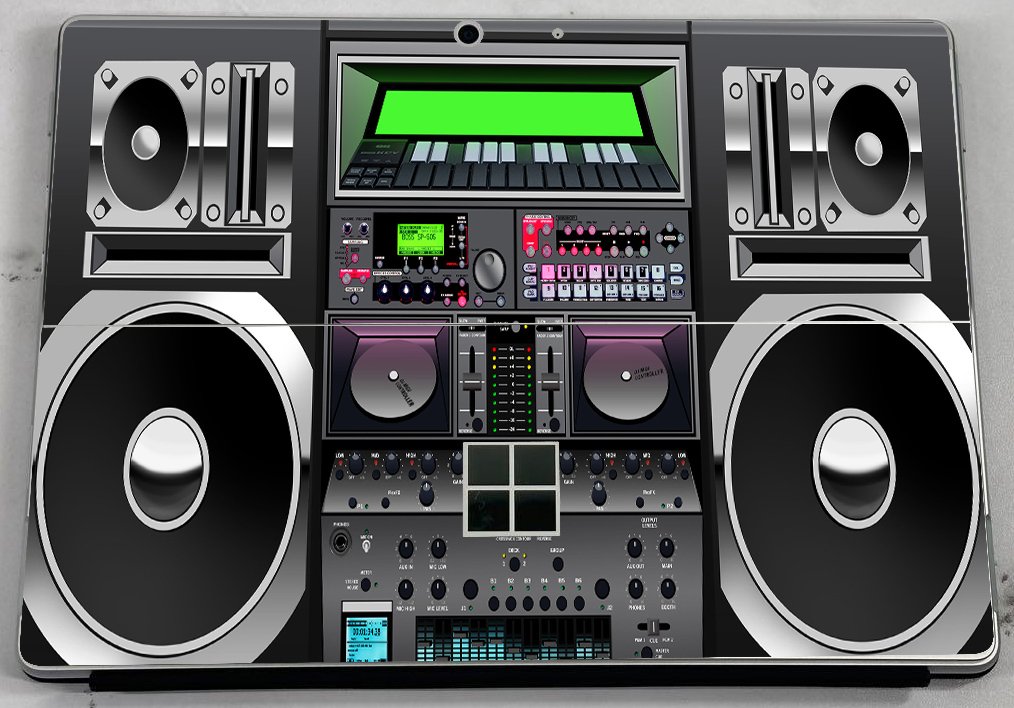 Microsoft Surface Pro 8 BOOMBOX Laptop Skin