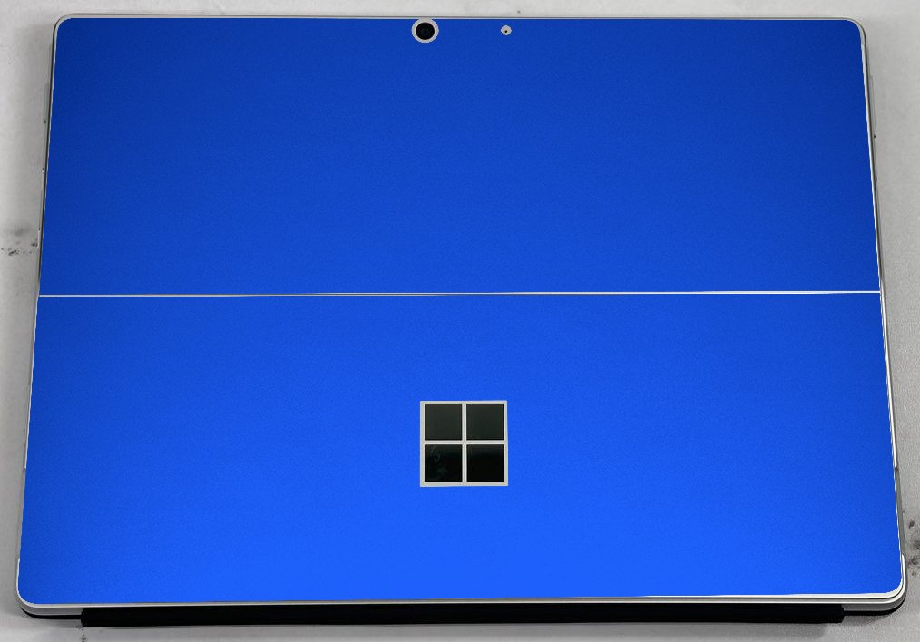 Microsoft Surface Pro 8 CHROME BLUE Laptop Skin