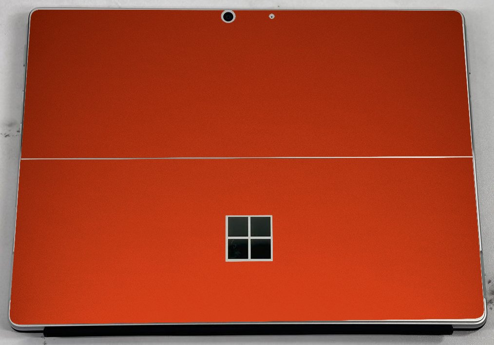 Microsoft Surface Pro 8 CHROME RED Laptop Skin