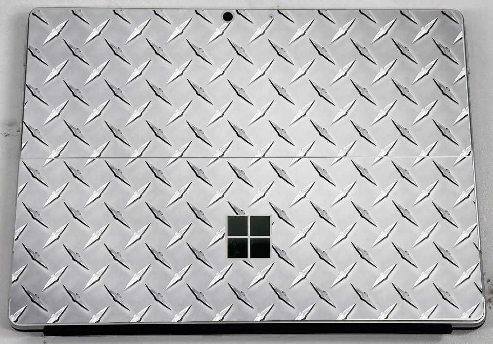 Microsoft Surface Pro 8 DIAMOND PLATE Laptop Skin
